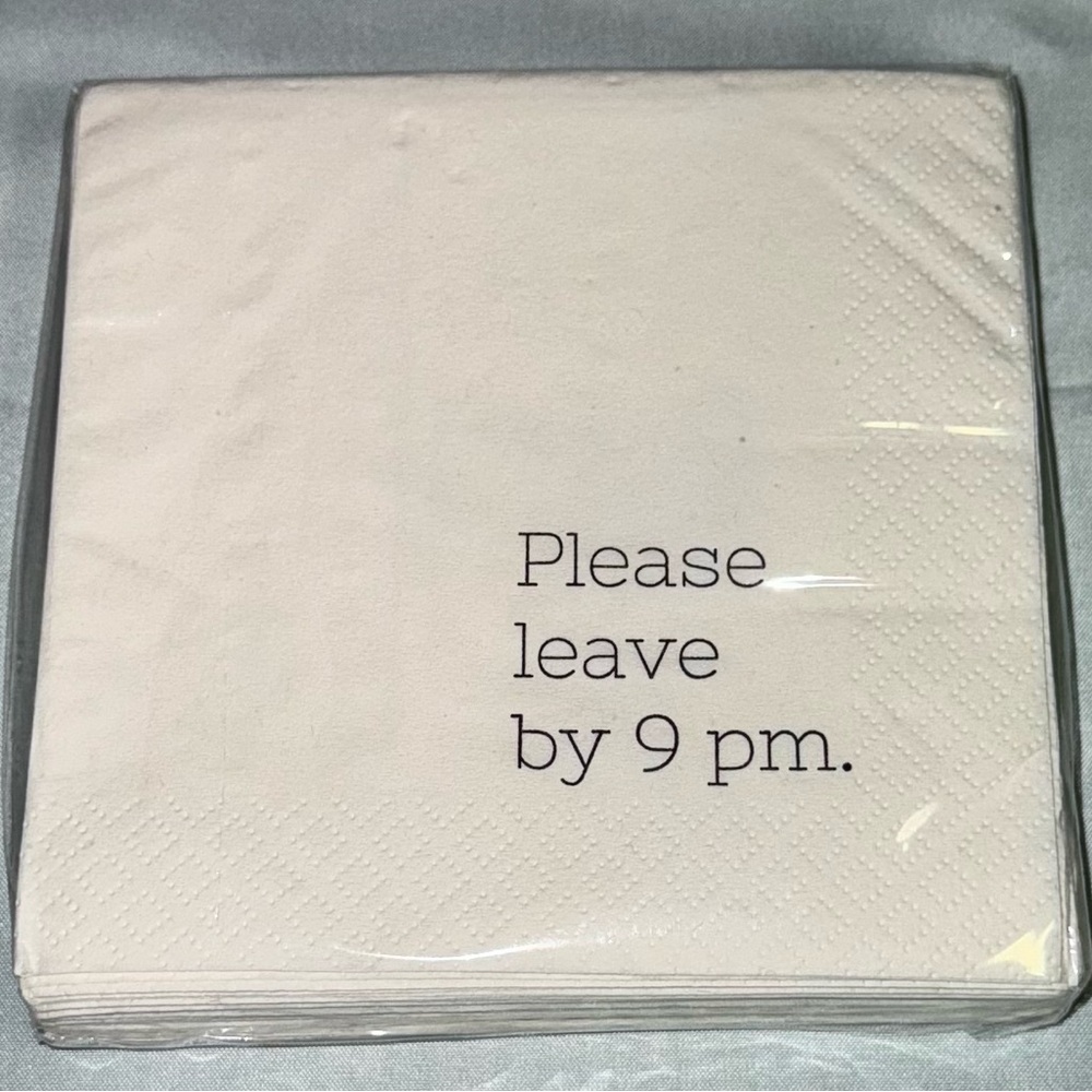 Elegant Cream Party Napkins